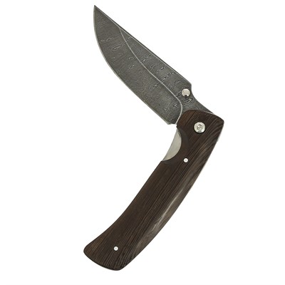 Складной нож Аляска (дамасская сталь, рукоять венге) - фото 11886