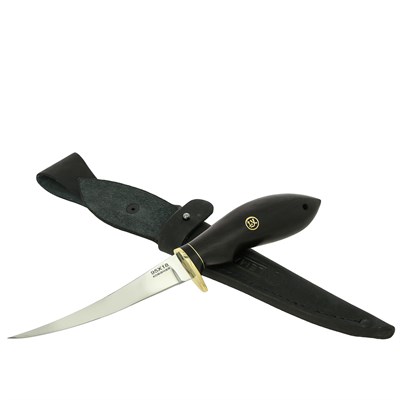 Нож Филейный (сталь 95Х18, рукоять черный граб) 14417