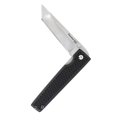 Складной нож Танто (сталь AUS-8, рукоять черный граб) - фото 13283