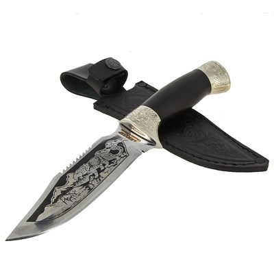 Нож Барс (сталь 65Х13, рукоять граб) 8734