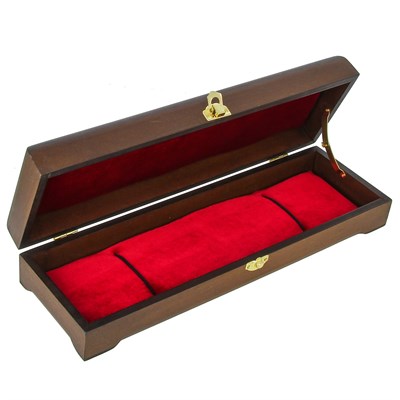 Деревянный футляр "Премиум" для ножа с ложементом (35х11 см) 8751