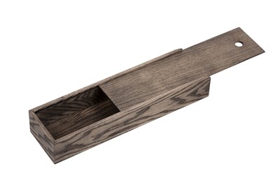 Деревянный футляр-пенал для ножа (32х9 см) - фото 15969