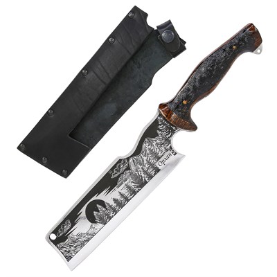 Топорик для разделки мяса Орлан (сталь 65Х13, рукоять орех) 19951