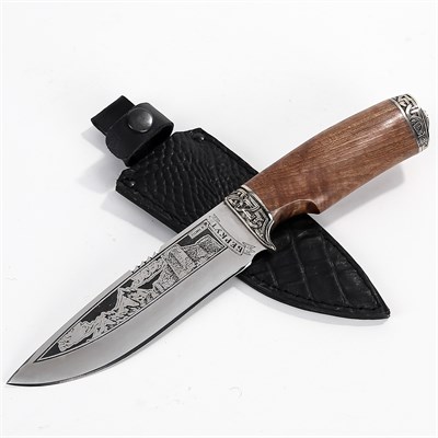 Нож Беркут (сталь 40Х13, рукоять орех) арт.20005 20005
