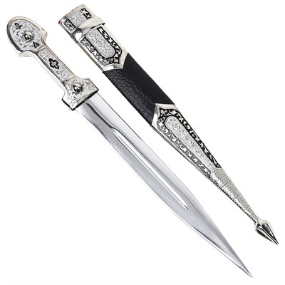 Кавказский кинжал Ирбис с эмалью (малый) арт.20007 20007