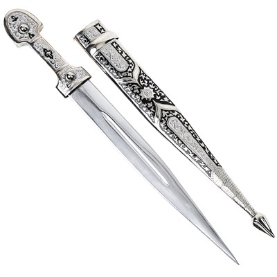 Кавказский кинжал Ирбис с эмалью (малый) арт.20008 20008