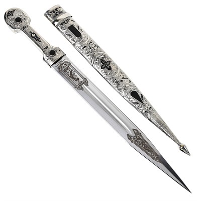 Кавказский кинжал Ирбис с эмалью арт.20012 20012