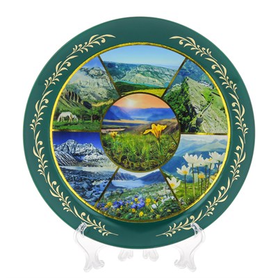 Сувенирная тарелочка Дагестан 16149