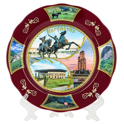 Сувенирная тарелочка Ингушетия 17871 - фото 8452