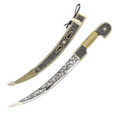 Кинжал (турецкий ятаган) Янычар с филигранью 13851