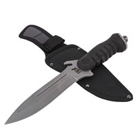 Нож Шторм (сталь 65Х13, рукоять резина) 13539