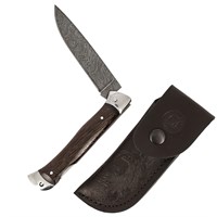 Складной нож Капрал (дамасская сталь, рукоять венге) 12794