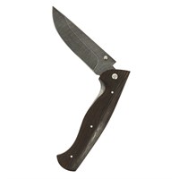 Складной нож Сибиряк (дамасская сталь, рукоять венге) 12791