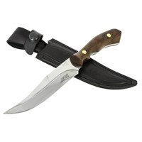 Разделочный нож Гюрза (сталь 65Х13, рукоять орех) 6786