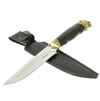 Разделочный нож Охота (сталь 65Х13, рукоять граб) 6799