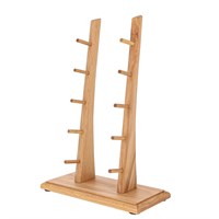Деревянная подставка для 5 складных ножей (бук) 12659