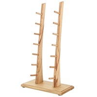 Деревянная подставка для 7 складных ножей (бук) 15138