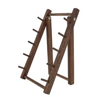 Деревянная подставка для ножей складная (дуб) 10036