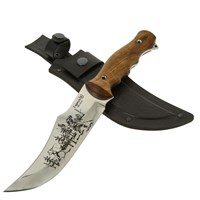 Нож Гарпун (сталь AUS-8 , рукоять орех) 9379