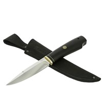 Нож Игла (сталь 95Х18, рукоять черный граб) 14413