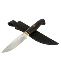 Нож Хищник (сталь 95Х18, рукоять черный граб) 13601