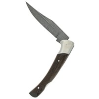 Складной нож Мичман (дамасская сталь, рукоять венге) 16287