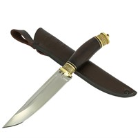 Нож Игла (сталь 110Х18, рукоять черный граб) 11422