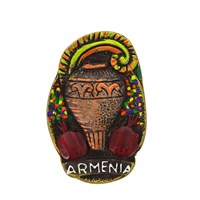 Магнитик керамический ручной работы 9139