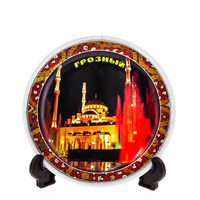 Сувенирная тарелочка "Грозный" № 5 малая 3004