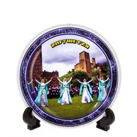 Сувенирная тарелочка "Ингушетия" № 6 малая 2995