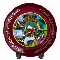 сувенирная тарелка "Дагестан" большая №5 3130