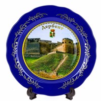 сувенирная тарелка "Дербент" большая №1 3127