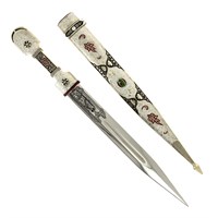 Кавказский кинжал Ирбис №3 (сталь -  40Х13) 5086