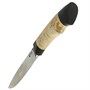 Нож Кулик (сталь Х12МФ, рукоять карельская береза, граб) 16286