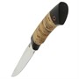 Нож Коршун (сталь Х12МФ, рукоять береста, граб) 17830