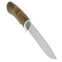 Нож Пират (сталь 95Х18, рукоять береста, орех) 16898