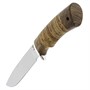 Нож Пират (сталь 95Х18, рукоять береста, орех) 16898