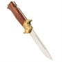 Складной нож Финка НКВД Звезда (сталь 95Х18, рукоять стабилизированная карельская береза, латунь) 18498