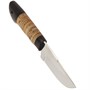 Нож (сталь 95Х18, рукоять черный граб, береста) 18896