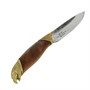 Разделочный нож Сокол (сталь Х12МФ, рукоять орех) 6048