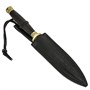 Нож Стилет (сталь 65Х13, рукоять черный граб) 7080