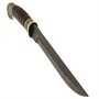 Нож пластунский (дамасская сталь, рукоять венге, худож. литье) 7728