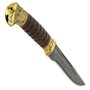 Нож пластунский Витязь-2 (сталь алмазная ХВ5, рукоять венге, худож. литье) 9100