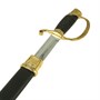 Драгунская шашка (ножны – латунь, натуральная кожа) 2556