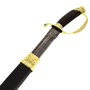 Драгунская шашка (дамасская сталь, ножны – натуральная кожа, латунь) 11375