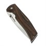 Складной нож Гюрза (сталь Х50CrMoV15, рукоять орех с клипсой) 16730