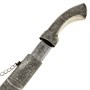 Кинжал (турецкий ятаган) Янычар (ножны – мельхиор) 7447
