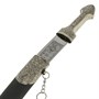 Кинжал (турецкий ятаган) Янычар (ножны мельхиор, натуральная кожа) 6973