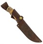 Нож Тигр (сталь 65Х13, рукоять орех, береста) 16196