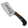 Топорик для разделки мяса Сайгак (сталь 65Х13, рукоять орех) 19948